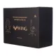 Кресло игровое Бюрократ VIKING 4 AERO BLACK EDITION черный искусст.кожа/ткань. Фото товара с разных ракурсов.
