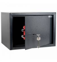 Сейф мебельный DASWERK (ДАСВЕРК) SC-250KL (250х350х250 мм), ключевой замок, графит, 291342