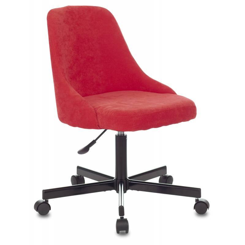 Кресло Бюрократ CH-340M красный Velvet 88 крестов. металл главное фото