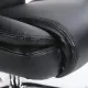 Кресло руководителя PREMIUM Advance EX-575, хром, экокожа, черное. Фото товара с разных ракурсов.