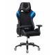 Кресло игровое геймерское Бюрократ VIKING 4 AERO BLUE две подушки черный/синий искусст.кожа/ткань главное фото в маленьком размере